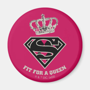 Supergirl S-Shield "Passar en drottning" Magnet