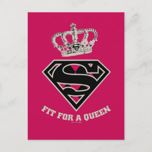 Supergirl S-Shield "Passar en drottning" Vykort