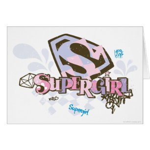 Supergirl Så Fantastisk 1 Hälsningskort