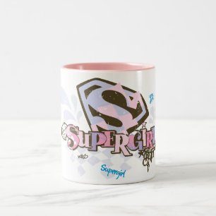 Supergirl så sagolik 1 Två-Tonad mugg