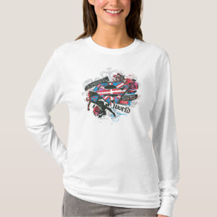 Supergirl Saves World Tee Shirt