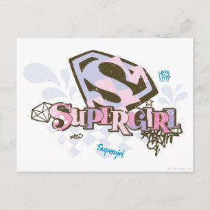 Supergirl So Fabulous 1 Vykort