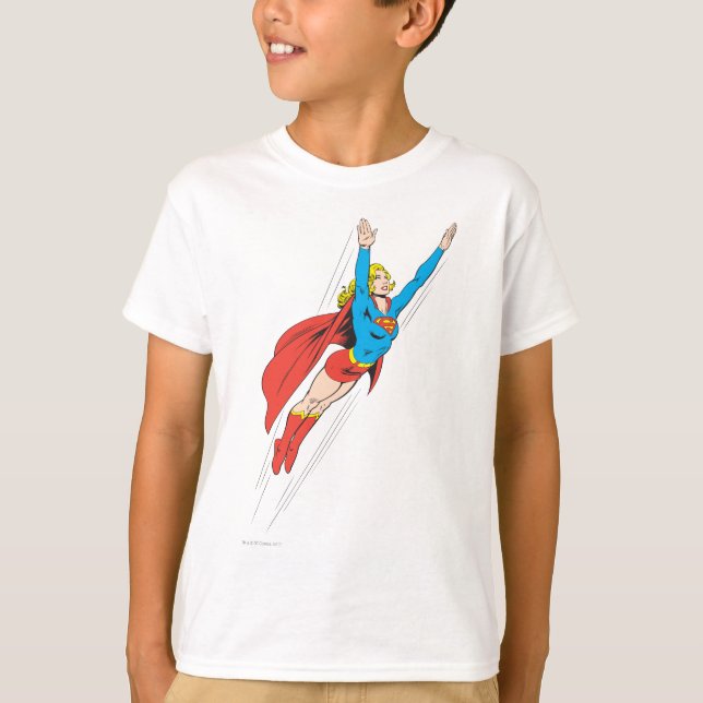 Supergirl Soars High T-shirt (Framsida)