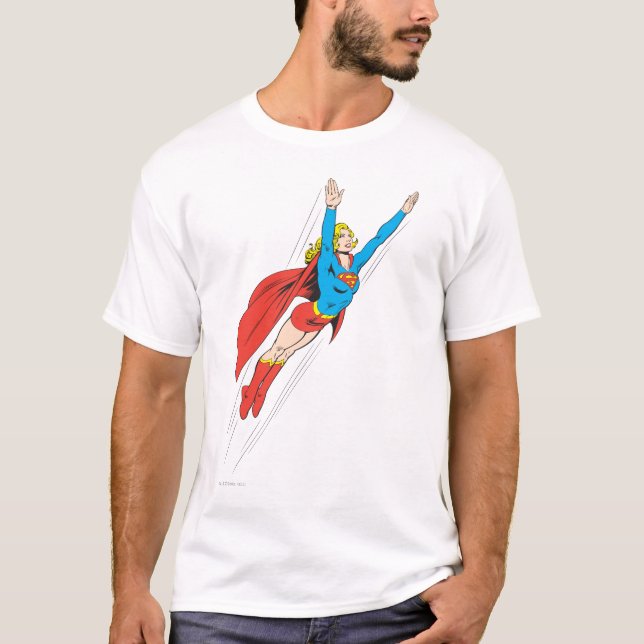 Supergirl Soars High T-shirt (Framsida)
