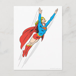 Supergirl Soars High Vykort
