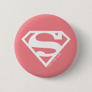 Supergirl Solid S-Shield Knapp