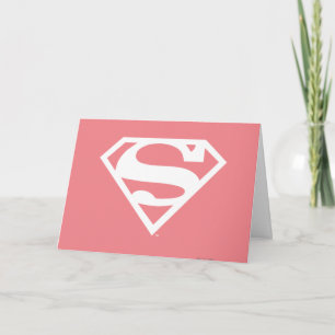 Supergirl Solid S-Shield Kort