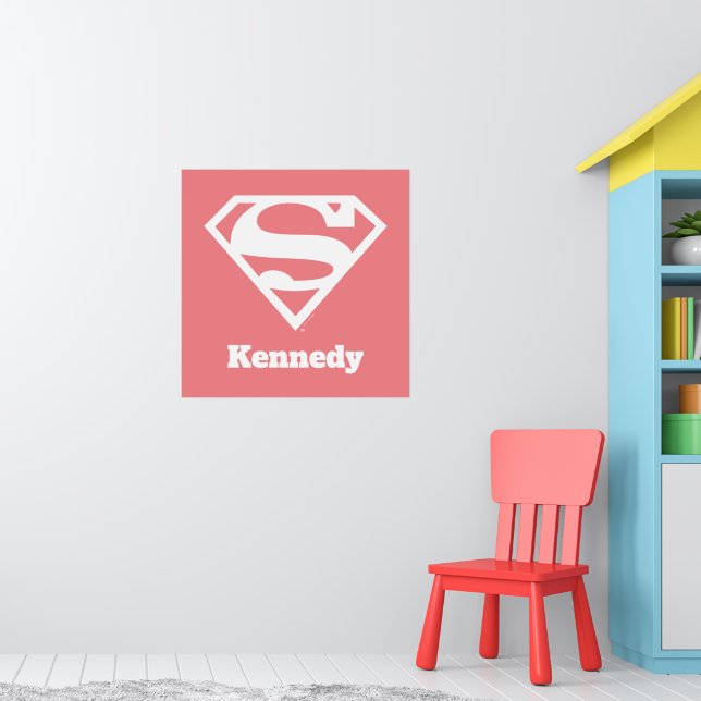 Supergirl Solid S-Shield Poster (Barnkammare 1)