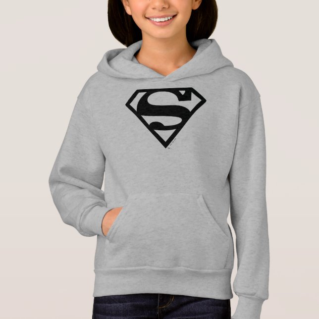 Supergirl Solid S-Shield T Shirt (Framsida)