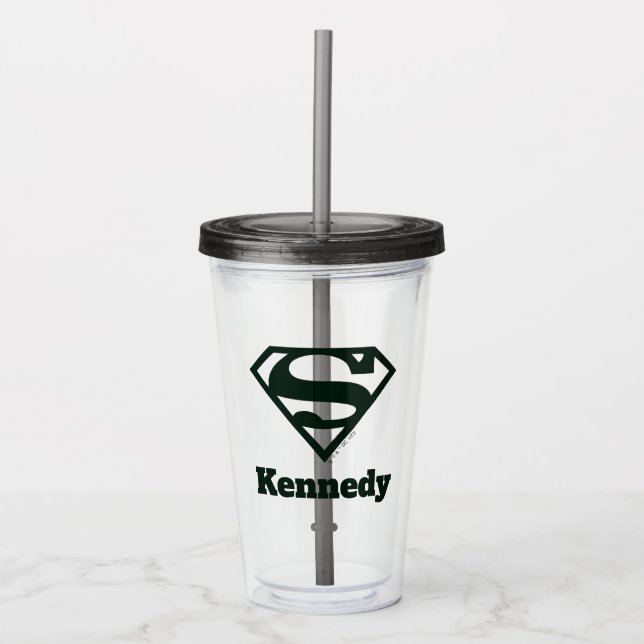 Supergirl Solid S-Shield Take Away Mugg (Framsida)