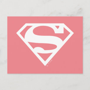 Supergirl Solid S-Shield Vykort