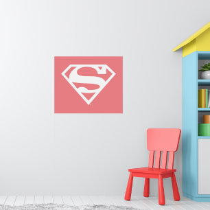Supergirl Solid S-Sköld Poster
