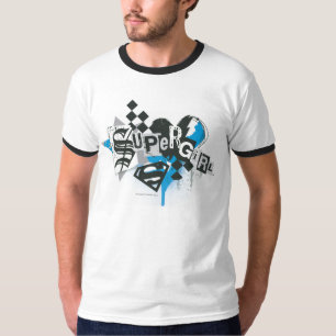Supergirl Spills and Splatter Tee