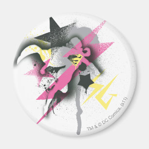 Supergirl Spray Paint Magnet