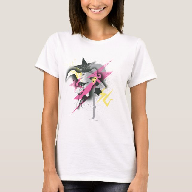 Supergirl Spray Paint Tee (Framsida)