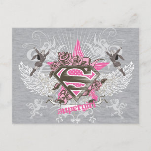 Supergirl Star och Ro Vykort