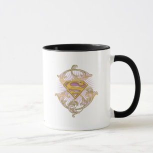 Supergirl Starbust logotyp Mugg