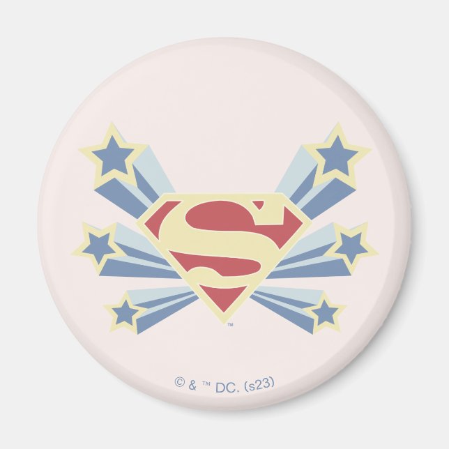 Supergirl Stars S-Shield Magnet (Framsidan)