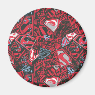 Supergirl Stary Red Mönster Magnet