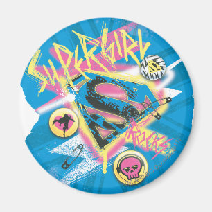 Supergirl Sten Magnet