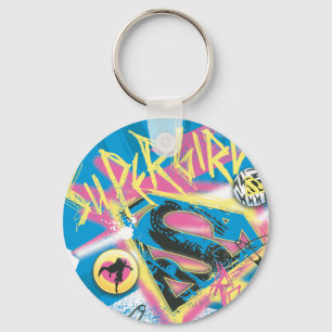 Supergirl Sten Nyckelring