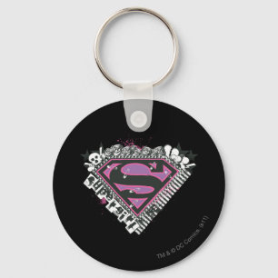 Supergirl Stift Logotyp Nyckelring