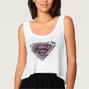 Supergirl Stift Logotyp T Shirt