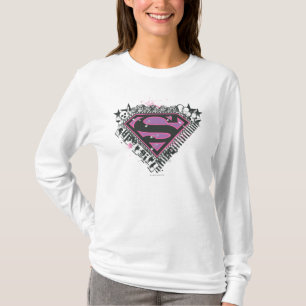 Supergirl Stift Logotyp T Shirt