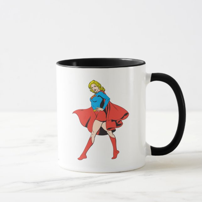 Supergirl Strejka a Pose Mugg (Höger)