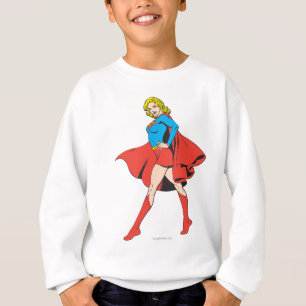 Supergirl Strejka a Pose Tee Shirt