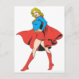 Supergirl Strejka a Pose Vykort