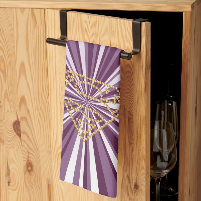 Supergirl Studed S-Shield Kökshandduk (Thirds Fold)