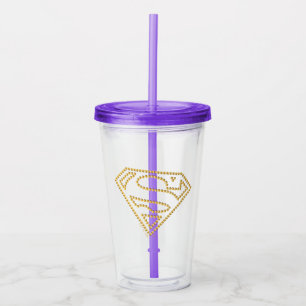 Supergirl Studed S-Shield Take Away Mugg
