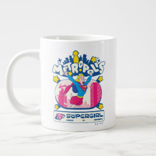 Supergirl Super Pop Kvinna från i morgon Jumbo Mugg
