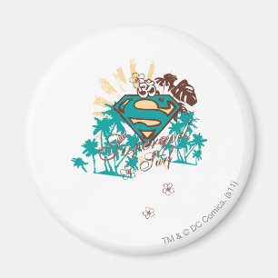 Supergirl Surfa Magnet