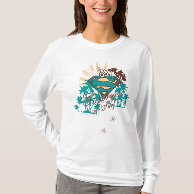 Supergirl surfa tee (Framsida)