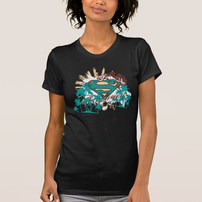 Supergirl surfa tee shirt (Framsida)