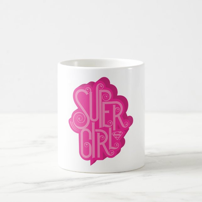 Supergirl Swirl 2 Kaffemugg (Center)