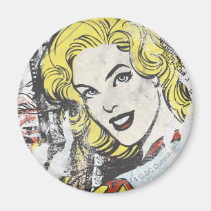 Supergirl Tecknad Capers 1 Magnet