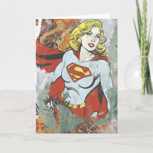 Supergirl Tecknad Capers 2 Kort