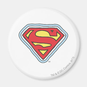 Supergirl Tecknad Logotyp Magnet