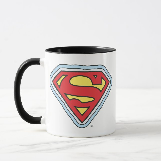 Supergirl Tecknad Logotyp Mugg (Vänster)
