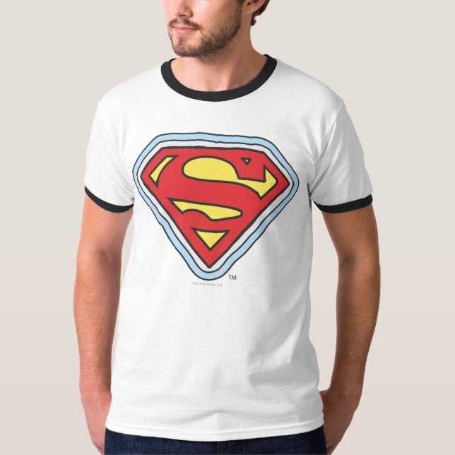 Supergirl Tecknad Logotyp Tröja (Framsida)