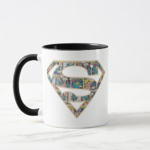 Supergirl Tecknad Strip Logotyp Mugg
