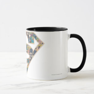 Supergirl Tecknad Strip Logotyp Mugg