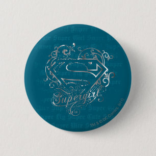 Supergirl Toppen Fly Toppen Cute Knapp