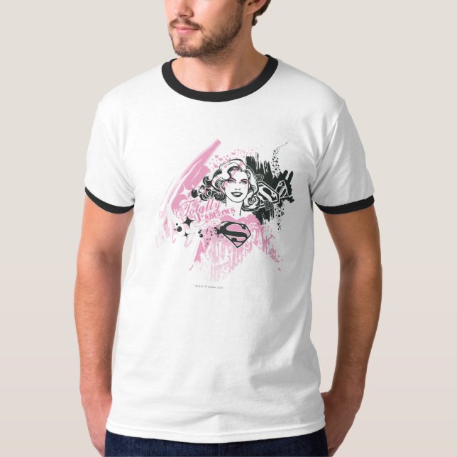 Supergirl Totally Fabulous T-shirt (Framsida)