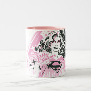 Supergirl Totally Fabulous Två-Tonad Mugg