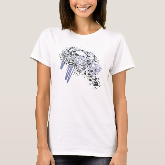 Supergirl Totally Fantastisk Tee Shirt (Framsida)