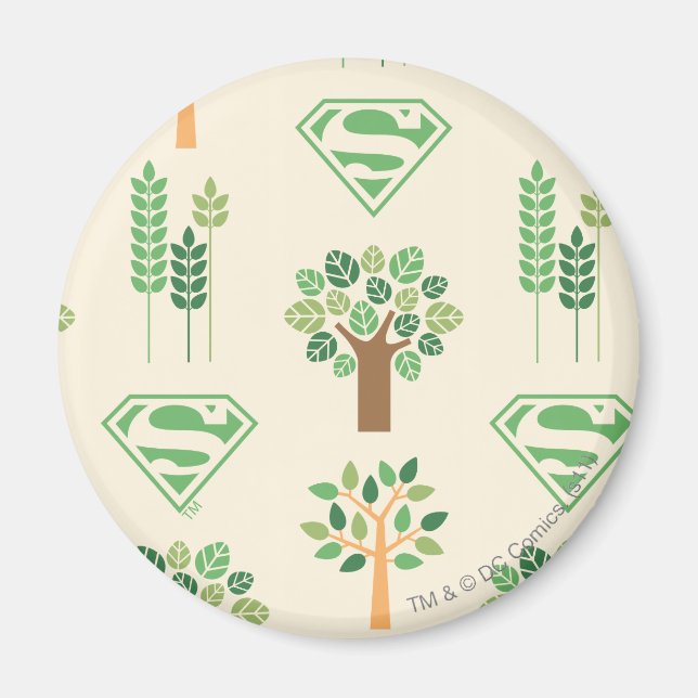 Supergirl Träd Magnet (Framsidan)